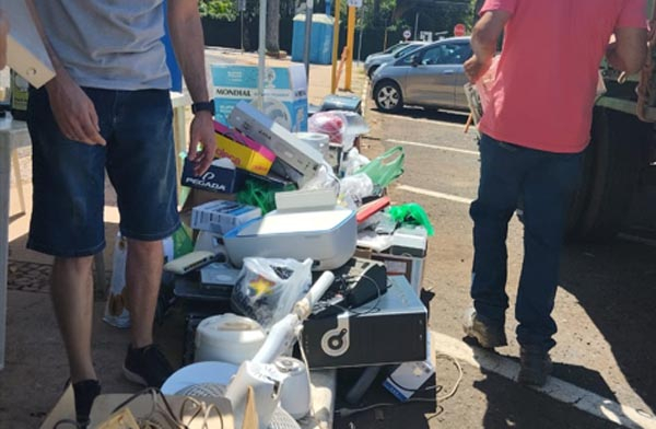 Campanha arrecada cerca de 4 toneladas de resíduos eletrônicos em Araraquara