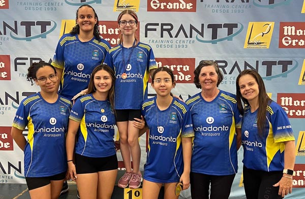 Araraquara brilha na 8ª Liga Paulista de Tênis de Mesa Feminino